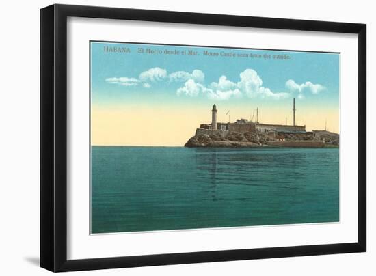 Morro Castle, Havana, Cuba-null-Framed Art Print