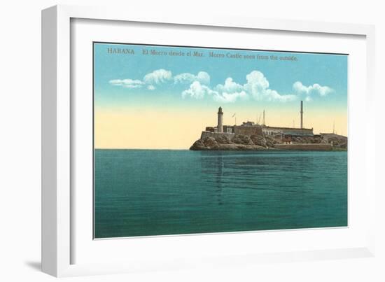 Morro Castle, Havana, Cuba-null-Framed Art Print