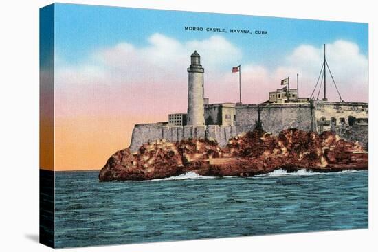 Morro Castle, Havana, Cuba-null-Stretched Canvas