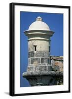 Morro Castle or Castle of Three Kings of Hill-null-Framed Giclee Print