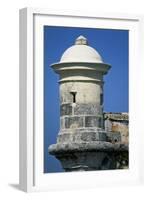 Morro Castle or Castle of Three Kings of Hill-null-Framed Giclee Print