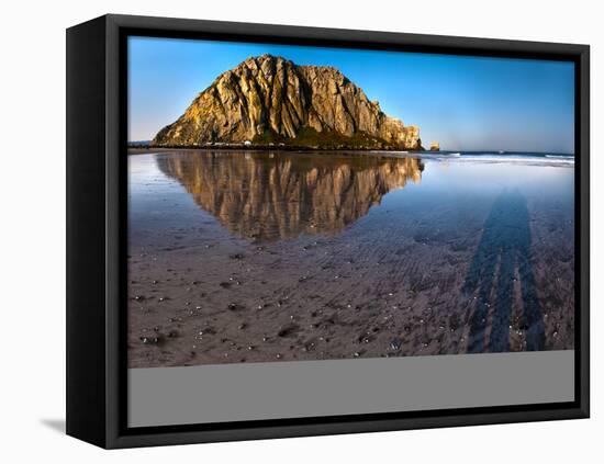 Morro Rock, Morro Bay, CAlifornia-Anna Miller-Framed Stretched Canvas
