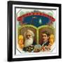 Morse and Edison Brand Cigar Box Label, Samuel F.B. Morse and Thomas Edison-Lantern Press-Framed Art Print