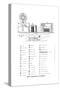 Morse Apparatus and Alphabet, 1877-Science Source-Stretched Canvas