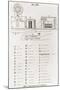 Morse Apparatus for Sending and Receiving Coded Telegraph Messages, 1837-null-Mounted Art Print