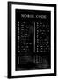 Morse Code Chart-Vision Studio-Framed Art Print