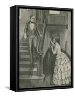 Morse Hears the Wonderful News-Charles Mills Sheldon-Framed Stretched Canvas