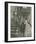 Morse Hears the Wonderful News-Charles Mills Sheldon-Framed Giclee Print