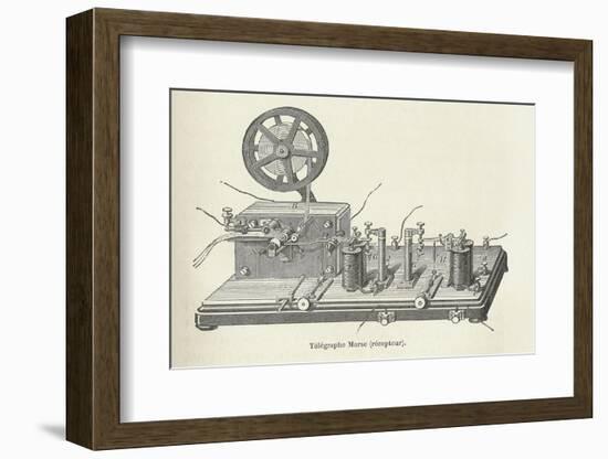 Morse's Telegraph Receiver-Science, Industry and Business Library-Framed Photographic Print