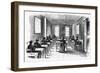 Morse Telegraph Operating Room, Cincinnati, Ohio, USA, 1859-null-Framed Premium Giclee Print