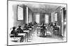 Morse Telegraph Operating Room, Cincinnati, Ohio, USA, 1859-null-Mounted Giclee Print