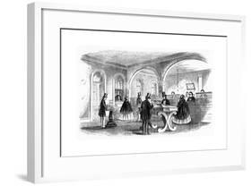 Morse Telegraphy, Cincinnati, Ohio, USA, 1859-null-Framed Giclee Print