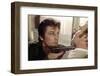 Mort d'un pourri Death of a Corrupt Man by Georges Lautner with Alain Delon and Julien Guiomar, 197-null-Framed Photo