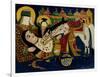 Mort de Ali Akbar sur le champ de bataille de Kerbelâ-null-Framed Giclee Print