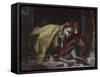 Mort de Francesca de Rimini et de Paolo Malatesta-Alexandre Cabanel-Framed Stretched Canvas