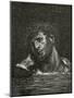 Mort De Giliath - Illustration from Les Travailleurs De La Mer, 19th Century-Francois Nicolas Chifflart-Mounted Giclee Print
