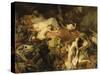 Mort de Sardanapale-Eugene Delacroix-Stretched Canvas