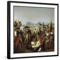 Mort du général Desaix à la bataille de Marengo le 14 juin 1800-Jean Broc-Framed Giclee Print