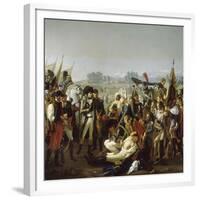 Mort du général Desaix à la bataille de Marengo le 14 juin 1800-Jean Broc-Framed Giclee Print