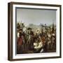 Mort du général Desaix à la bataille de Marengo le 14 juin 1800-Jean Broc-Framed Giclee Print