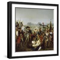 Mort du général Desaix à la bataille de Marengo le 14 juin 1800-Jean Broc-Framed Giclee Print