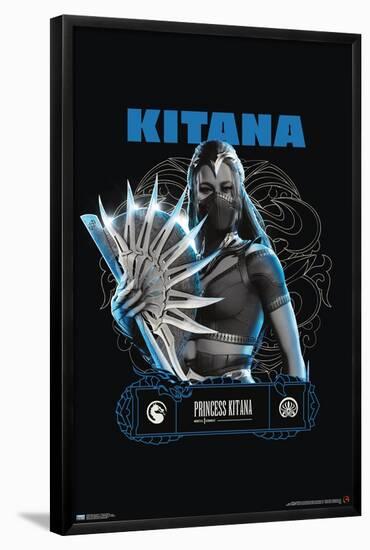 Mortal Kombat 1 - Princess Kitana-Trends International-Framed Poster