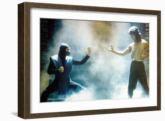 Mortal Kombat De Paul Anderson Avec Francois Petit Et Robin Shou, 1995-null-Framed Photo