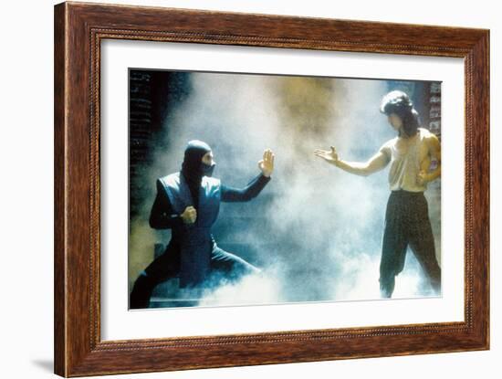 Mortal Kombat De Paul Anderson Avec Francois Petit Et Robin Shou, 1995-null-Framed Photo