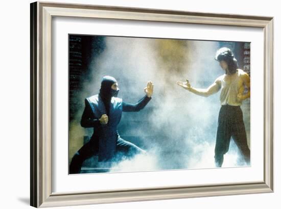 Mortal Kombat De Paul Anderson Avec Francois Petit Et Robin Shou, 1995-null-Framed Photo