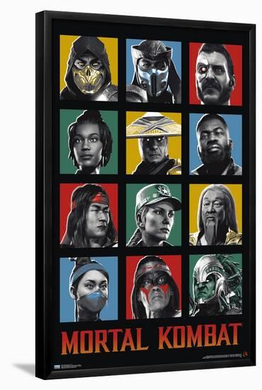 Mortal Kombat - Grid-Trends International-Framed Poster