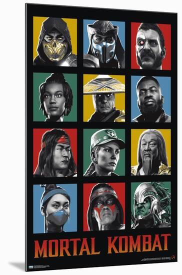 Mortal Kombat - Grid-Trends International-Mounted Poster