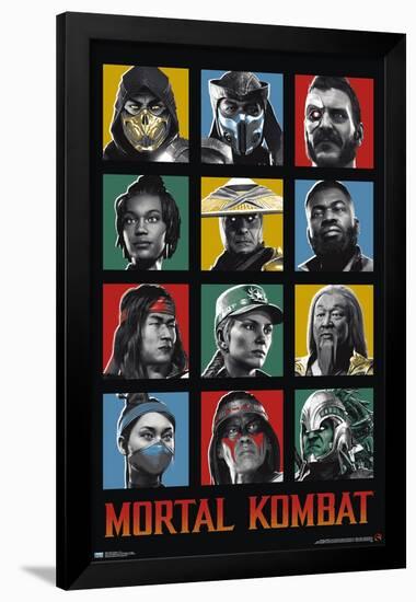 Mortal Kombat - Grid-Trends International-Framed Poster