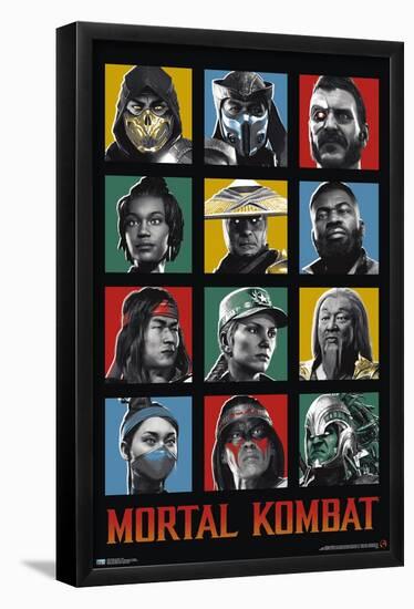 Mortal Kombat - Grid-Trends International-Framed Poster