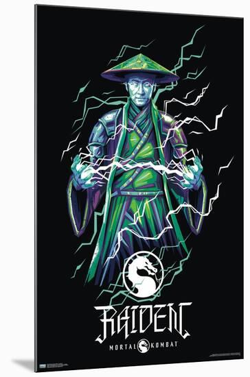 Mortal Kombat Movie - Raiden-Trends International-Mounted Poster