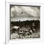 Mortars in the Trenches, World War I, 1914-1918-null-Framed Photographic Print