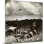 Mortars in the Trenches, World War I, 1914-1918-null-Mounted Photographic Print