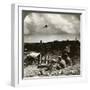 Mortars in the Trenches, World War I, 1914-1918-null-Framed Photographic Print