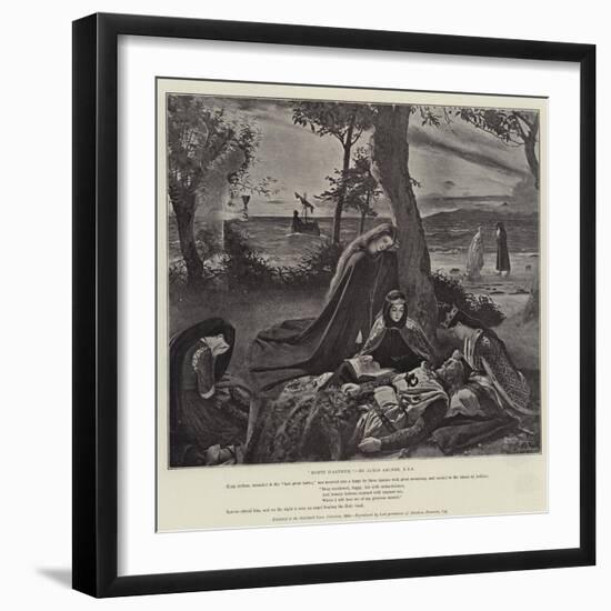 Morte D'Arthur-James Archer-Framed Giclee Print