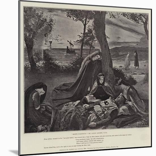 Morte D'Arthur-James Archer-Mounted Giclee Print