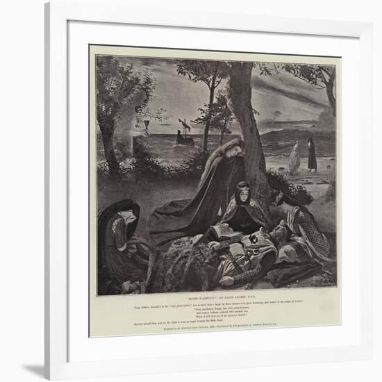 Morte D'Arthur-James Archer-Framed Giclee Print