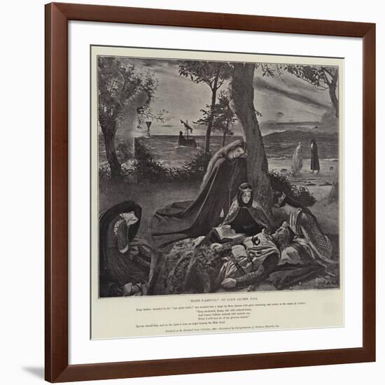 Morte D'Arthur-James Archer-Framed Giclee Print