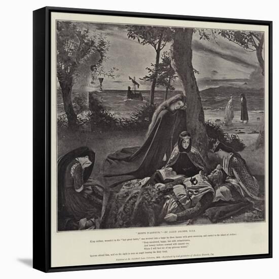 Morte D'Arthur-James Archer-Framed Stretched Canvas