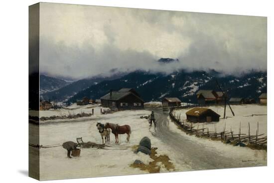Stretched Canvas Print, , large