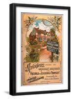 Mortgages Building Societies Estate Agents, UK, 1900-null-Framed Giclee Print