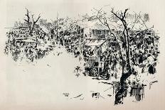 A Street Scene at Asakusa, C1897-Mortimer L Menpes-Giclee Print