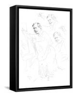 Mortimer Menpes, Sketched by Himself, 1899-Mortimer L Menpes-Framed Stretched Canvas