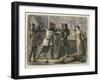 Mortimer Seized by the King, from a Chronicle of England BC 55 to Ad 1485, Pub. London, 1863-James William Edmund Doyle-Framed Giclee Print