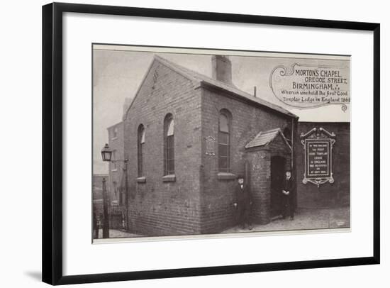 Morton's Chapel, Gregoe Street, Birmingham-null-Framed Photographic Print