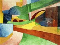 Untitled (Landscape with Bridge), 1914-Morton Schamberg-Giclee Print