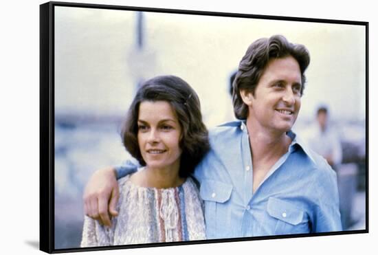 Morts suspectes Coma by Michael Crichton with Michael Douglas and Genevieve Bujold, 1978 (photo)-null-Framed Stretched Canvas